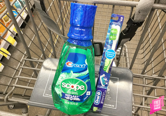 Use Your Phone! Oral-B Toothbrush & Crest Mouthwash JUST 99¢ Each at Walgreens