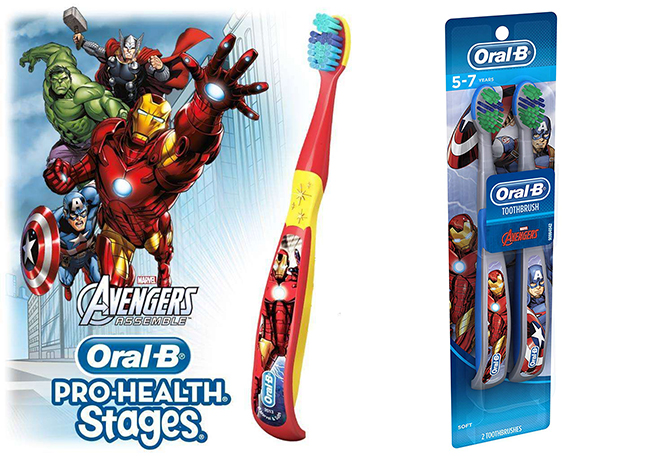 Amazon: Oral-B Avengers Toothbrush Twin Pack Just $2.69 (Regularly $7) - Best Price!