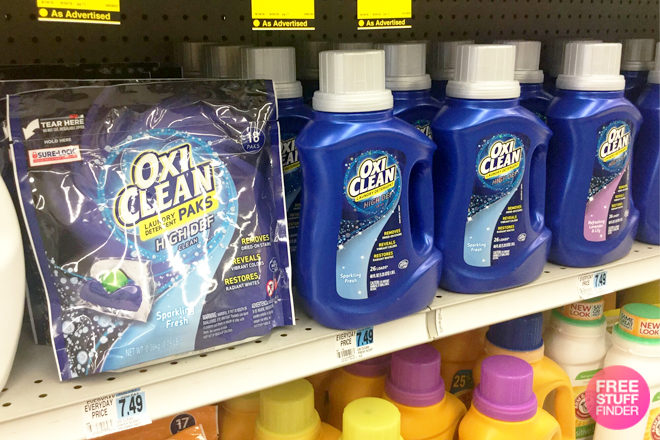 *NEW* $4.50 in OxiClean Laundry Care Coupons (99¢ at Rite Aid - Print Now!)