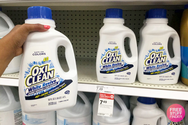 OxiClean Laundry Detergent JUST $2.49 at Target (Regularly $7.49)