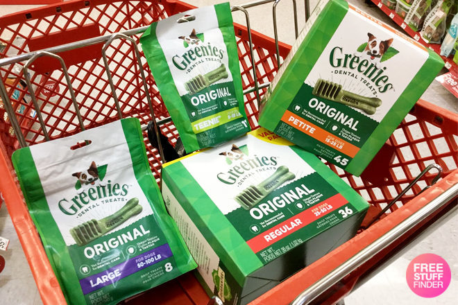 Greenies Dental Dog Treats JUST $9.69 Each (Regularly $50) + FREE Shipping at Petco