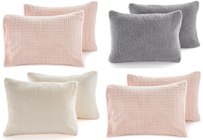 Kohl’s: Big One Sherpa Pillow Covers 2-Pack Only $6.99 + FREE Shipping (Regularly $20)