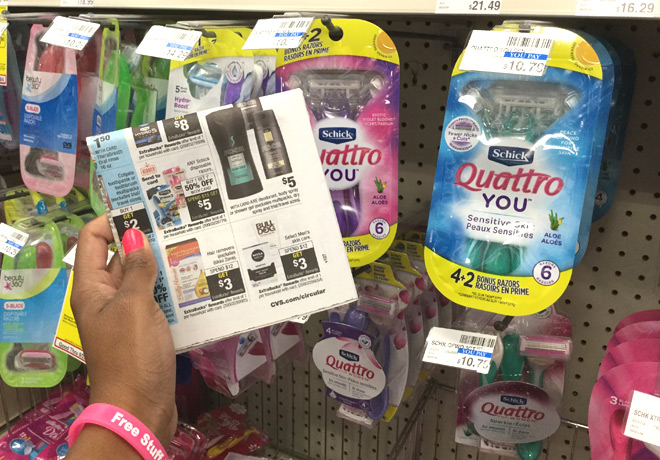 CVS: Schick Quattro You Women’s Razors JUST $1.59 (Regularly $10.79) - Print Now!