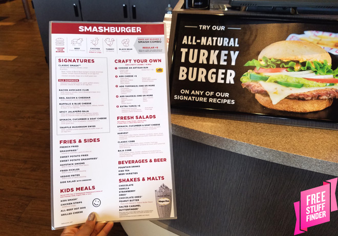 Smashburger: Buy One Entree Get One FREE (Print Coupon Now!) - Ends 8/30!