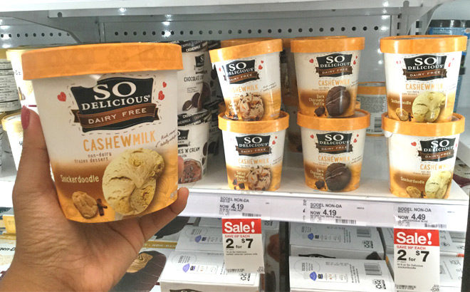 *HOT* $1 Off So Delicious Dairy Free Product Coupon - Ice Cream for $2.50 at Target!