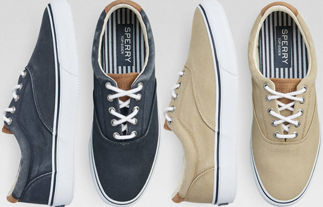 Sperry Striper Men's Sneakers Just $29.99 + FREE Shipping (Regularly $60)