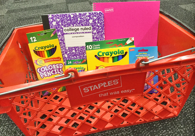 Staples Back To School Deals (Week 8/12 - 8/18) - Prices Starting at ONLY 25¢!