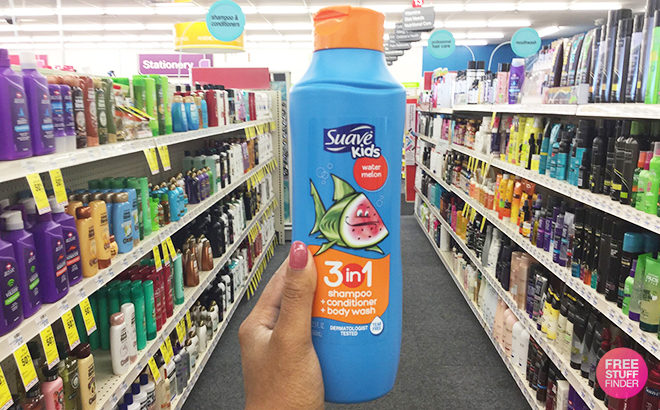 Suave Kids 3-in-1 Shampoo, Conditioner & Body Wash ONLY $1 (Reg $4.19) at CVS