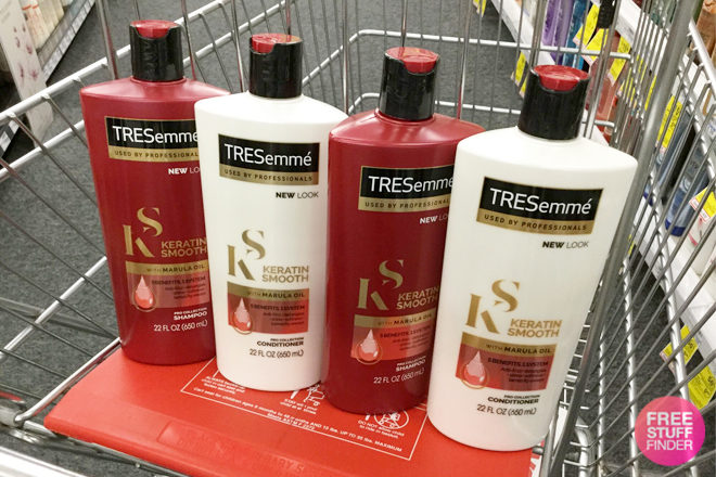 Tresemme Keratin Smooth Shampoo or Conditioner JUST 97¢ at CVS (Reg $6.59)