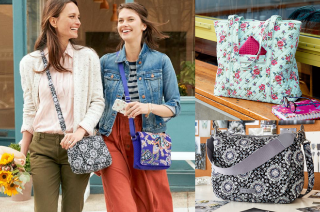 Vera Bradley: Up to 50% Off Sale + Extra 30% Off + FREE Shipping (Little Hipster $12.60!)