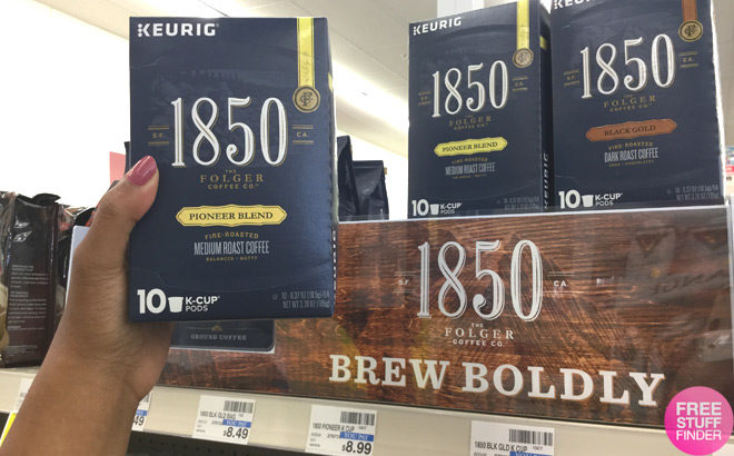 1850 Coffee K-Cups ONLY $4.49 (Reg $9) at CVS - That's JUST 45¢ Per K-Cup!