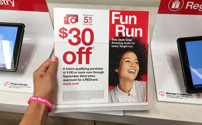 $30 Off $100 Purchase for New REDcard Holders at Target (Sign Up Through 9/22)