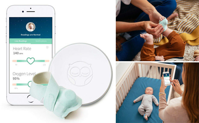 Owlet Smart Sock 2 Baby Monitor ONLY $239.99 + FREE Shipping at Amazon (Reg $300)