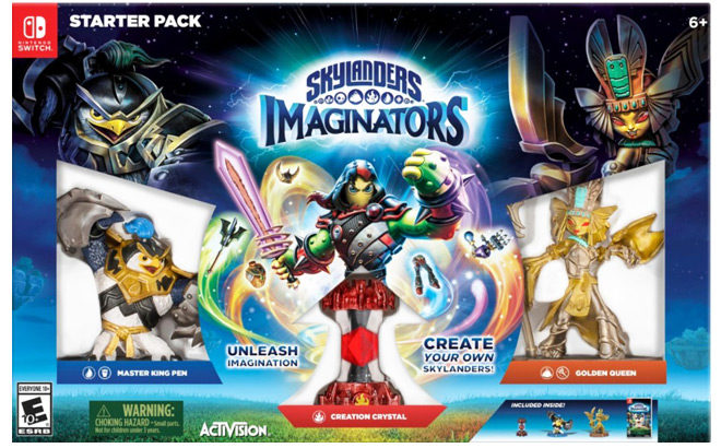 Skylanders Imaginators Starter Pack for Nintendo Switch ONLY $21.99 (Reg $60)