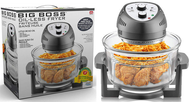 Big Boss Oil-Less Air Fryer Only $59.99 at Woot (Regularly $100) - Today Only!