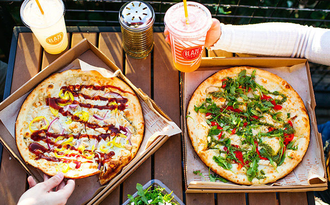 FREE Blaze Pizza with Drink Purchase (Existing Reward Members Only)