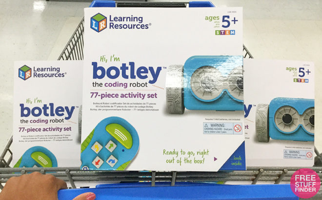 *HOT* $15 Off Learning Resources Botley the Coding Robot 77-Piece Set at Walmart