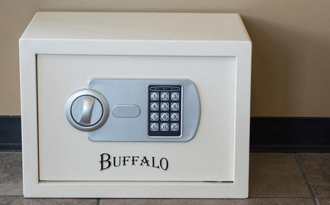 Buffalo Steel Portable Safe with Electronic Lock Only $37 + FREE Shipping (Reg $55)