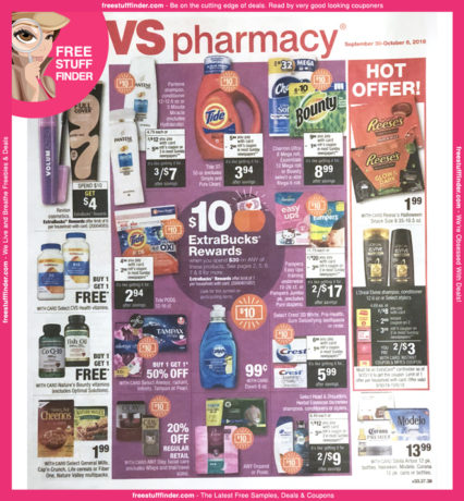 *HOT* CVS Ad Preview (Week 9/30 – 10/6)