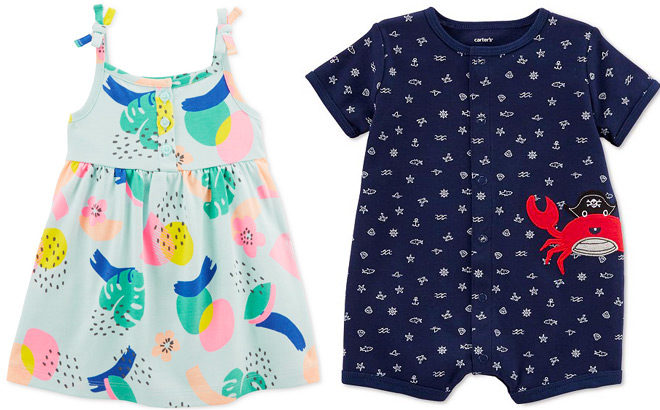 Carter’s Tops, Dresses, Bodysuits Starting at ONLY $2.96 at Macy's (Regularly $18)