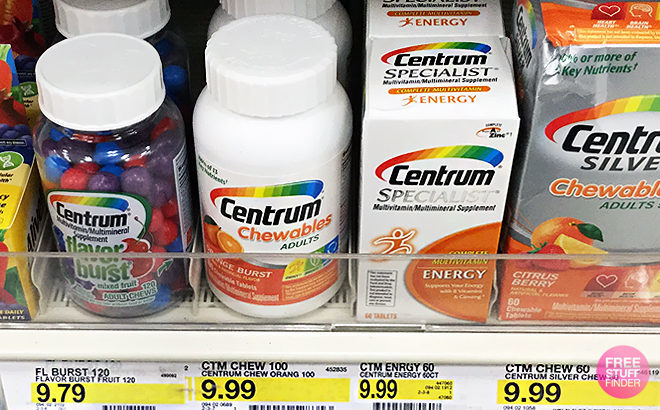 Centrum Vitamins JUST $3.49 (Reg $10) at Target - Print Coupons NOW!