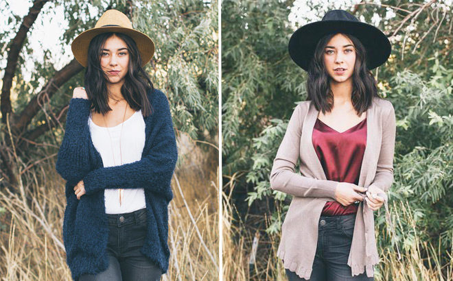 40% Off Women’s Cardigans + Free Shipping (Starting at Only $19.77)