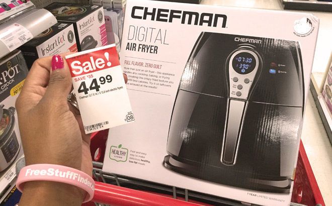 Target: Chefman 2.6-Quart Digital Air Fryer Only $44.99 (Reg $80) + FREE Shipping