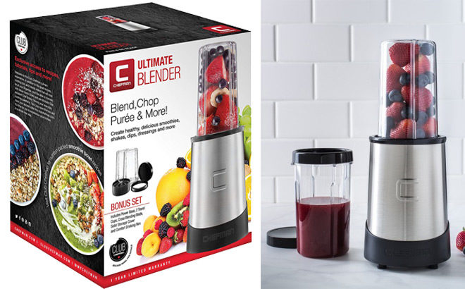 Amazon: Chefman Smoothie Blender ONLY $9 (Add-On Item) - Regularly $25!