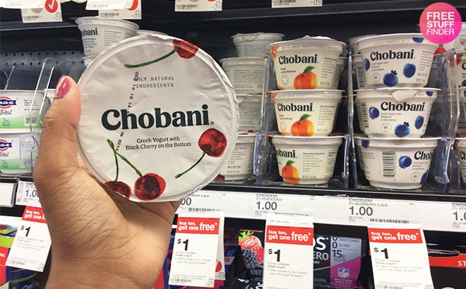 Chobani Cup or Flip Yogurt ONLY 91¢ at Target (No Coupons Needed!)