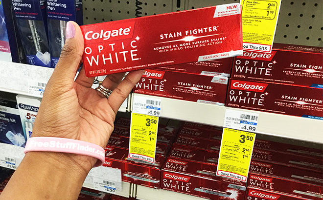 FREE Colgate Optic White Toothpaste at CVS