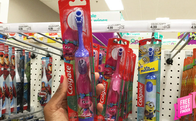 Colgate Powered Kids Toothbrush JUST $2.49 at Target (Reg $5) - No Coupons Needed!