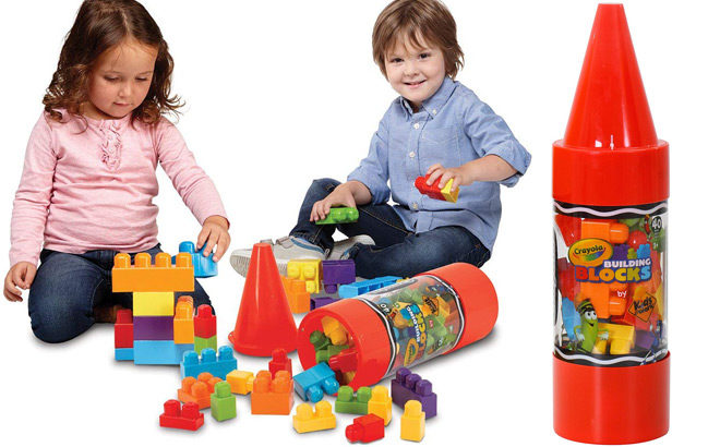 Crayola 40-Piece Building Blocks ONLY $5.99 at Walmart.com + FREE Pickup (Reg $15)