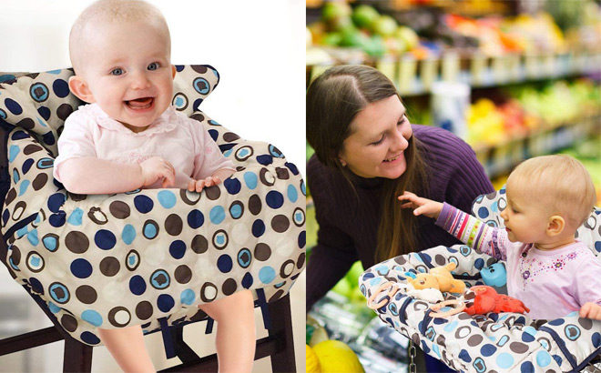 Crocnfrog Shopping Cart Cover & Highchair Cover for Baby ONLY $17.58 on Amazon
