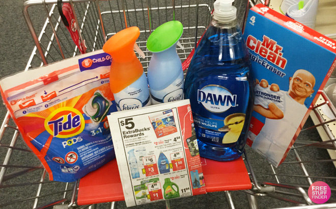 Dawn Dishwashing Soap, Swiffer, Febreze & Tide Pods ONLY 78¢ at CVS (Reg $5)