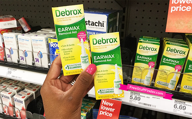 70% Off Debrox Earwax Removal Products at Target (Earwax Removal Drops Just $1.53!)