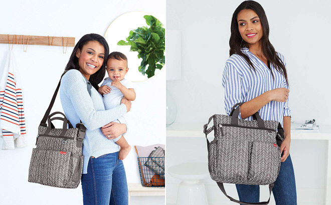 Skip Hop Messenger Diaper Bag JUST $32.47 + FREE Shipping (Reg $46 - Great Reviews!)