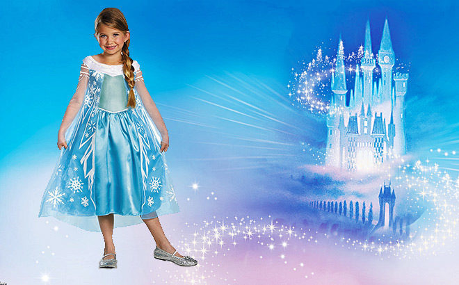 *HOT* Disney Frozen Elsa Deluxe Costume for Only $6.44 on Amazon (Reg $21)