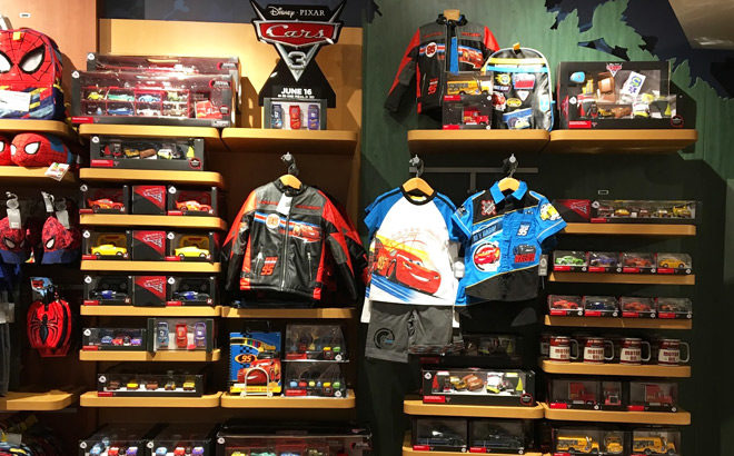 Disney Store: Up To 40% Off Cars Favorites