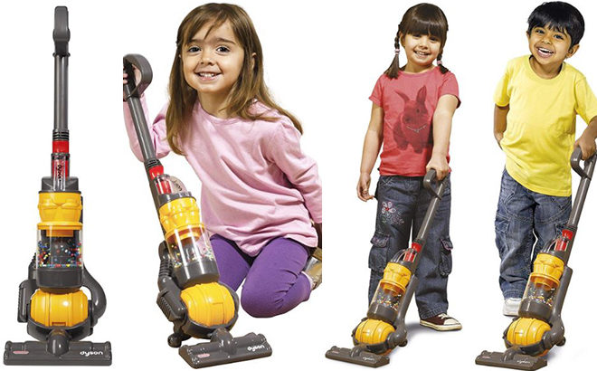 Amazon: Dyson Toy Vacuum with Real Suction & Sounds Only $21.49 (Reg $45)