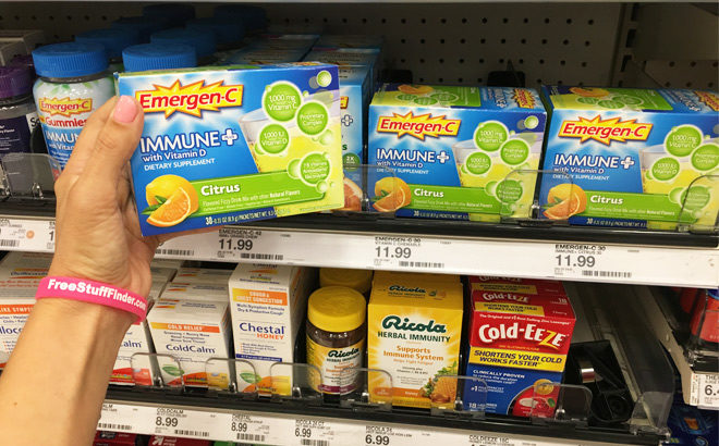 Emergen-C Immune+ Citrus Drink Mix for ONLY $3.99 at Target (Regularly $12)