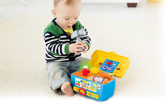 Fisher-Price Laugh & Learn Smart Stages Toolbox Just $13.03 + FREE Pickup (Reg $25)