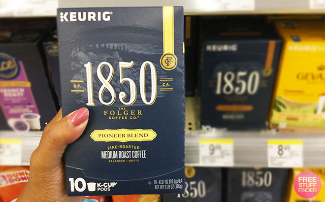 Folgers 1850 Coffee ONLY $4.49 (Reg $9.49) at Walgreens (Print Coupon NOW!)