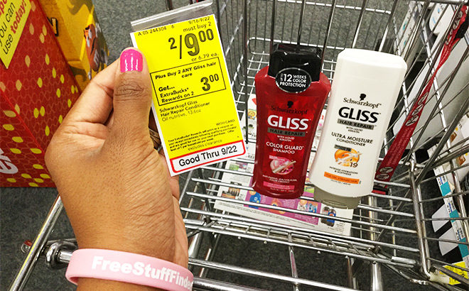 Gliss Shampoo and Conditioner ONLY $1.50 (Regularly $6.79) at CVS