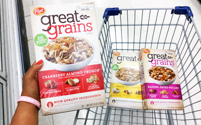 Post Great Grains Cereal for Just $1 at Rite Aid (Regularly $5.29) - Print Coupons Now!