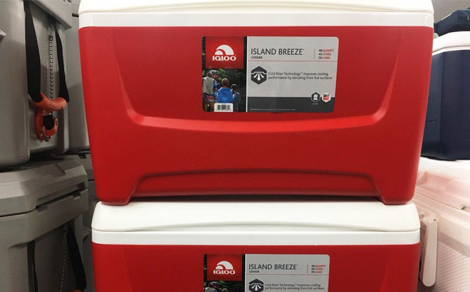 *HOT* Igloo Island Breeze 48-Quart Coolers JUST $14.98 - Best Price!