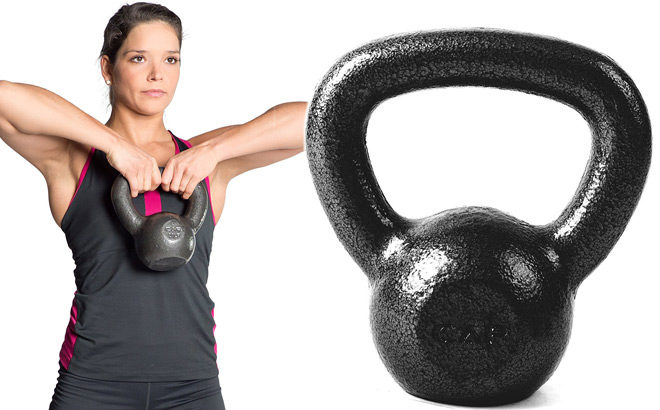 CAP Cast Iron Kettlebells for ONLY $7.80 at Walmart.com (Regularly $10)