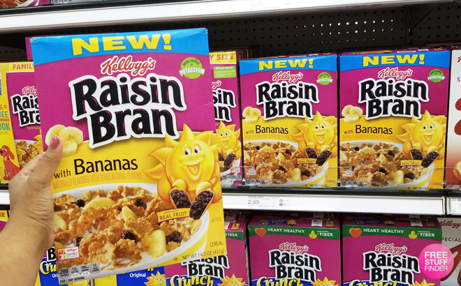 Target: Kellogg’s Raisin Bran & Froot Loops Cereals for ONLY $1.41 Each (Regularly $2.69)