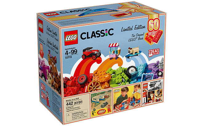 RUN! LEGO Classic Bricks on a Roll 60th Anniversary Limited Edition JUST $25