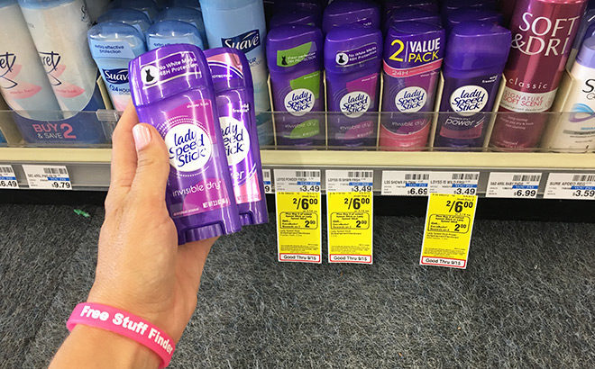 FREE Lady Speed Stick Deodorant at CVS + 22¢ Moneymaker - Today Only!