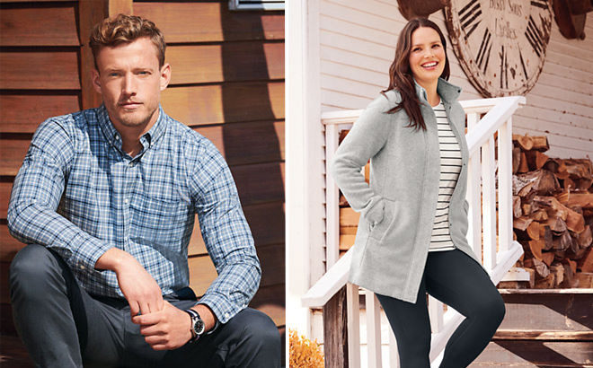 40% Off Lands' End Labor Day Sale for the Family (Shirts, Pants, Backpacks)